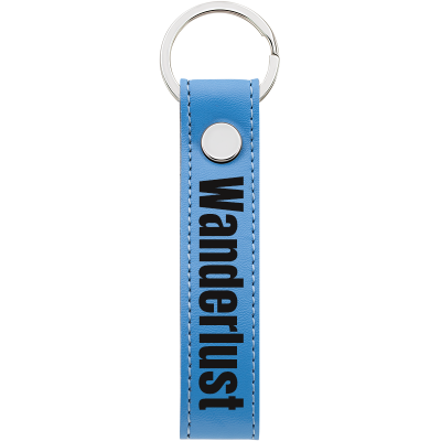 Gepersonaliseerde Sleutelhanger Riem van Echt Leer