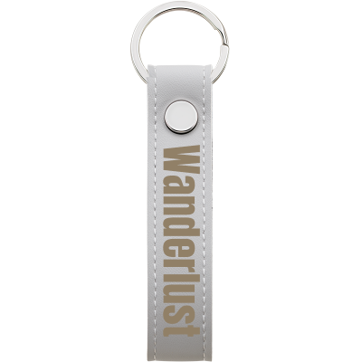 Gepersonaliseerde Sleutelhanger Riem van Echt Leer