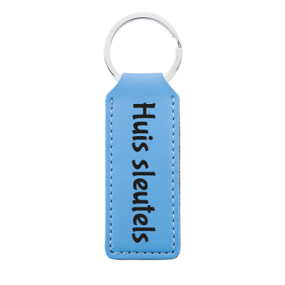 Gepersonaliseerde Sleutelhanger van Echt Leer