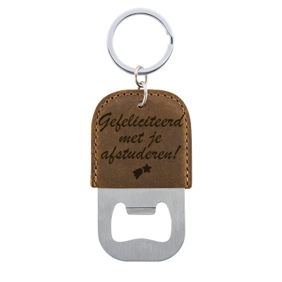 Gepersonaliseerde Flesopener Sleutelhanger van...