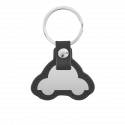 Gepersonaliseerde Gegraveerde Autosleutelhanger met Leer Gepersonaliseerde Gegraveerde Autosleutelhanger met Leer