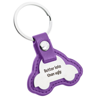 Gepersonaliseerde Gegraveerde Autosleutelhanger...