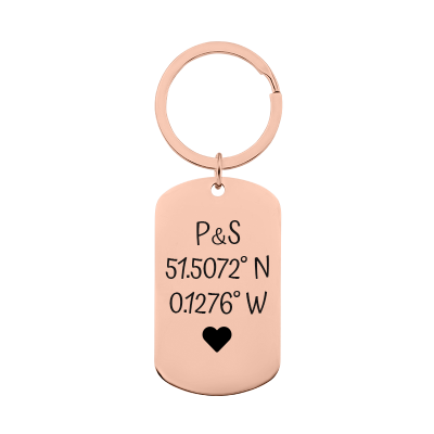 Gepersonaliseerde Militaire Tag Sleutelhanger
