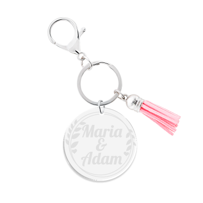 Gepersonaliseerde Acryl Sleutelhanger met...