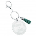 Gepersonaliseerde Acryl Sleutelhanger met Kwastje - Sierontwerp Gepersonaliseerde Acryl Sleutelhanger met Kwastje - Sierontwerp