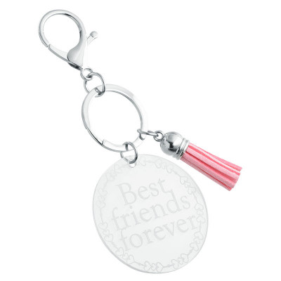 Gepersonaliseerde Acryl Sleutelhanger met...
