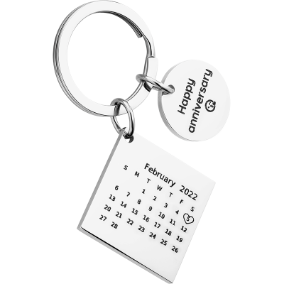 Gepersonaliseerde Sleutelhanger met Gegraveerde...