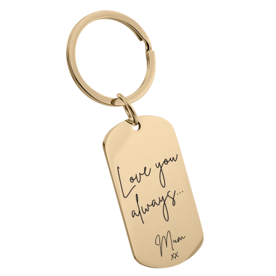Gepersonaliseerd Handschrift naar Gravure...