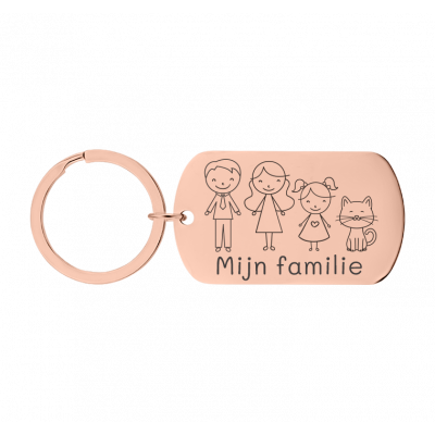 Gepersonaliseerde Gegraveerde Militaire Tag...
