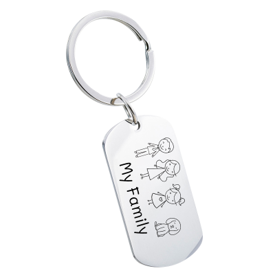Gepersonaliseerde Gegraveerde Militaire Tag...