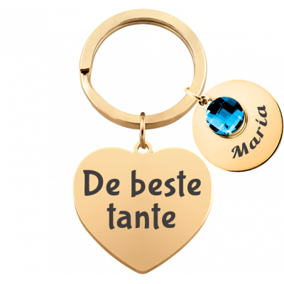 Gepersonaliseerd Gegraveerd Hart met 1...