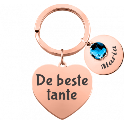 Gepersonaliseerd Gegraveerd Hart met 1...