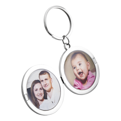 Gepersonaliseerde Luxe Ronde Fotohouder...