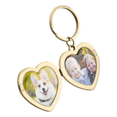 Gepersonaliseerde Luxe Hartvormige Fotohouder...