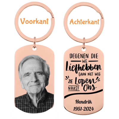 Gepersonaliseerde Gedenkfoto Gegraveerde...