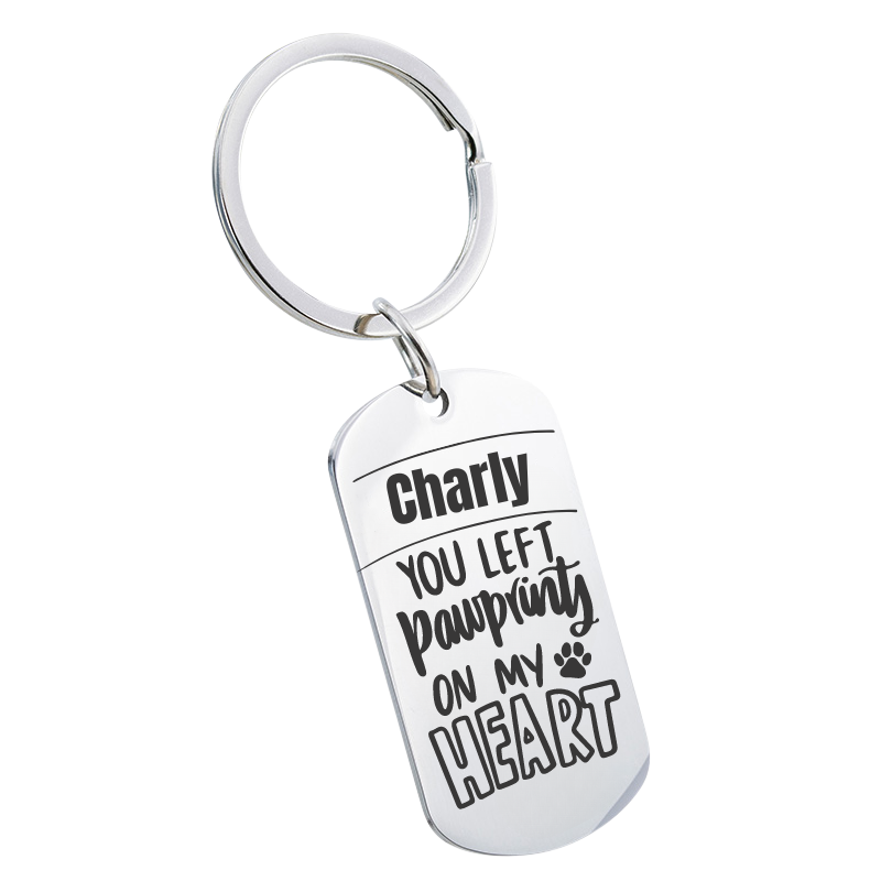 Gepersonaliseerde Sleutelhanger met Gegraveerde Foto